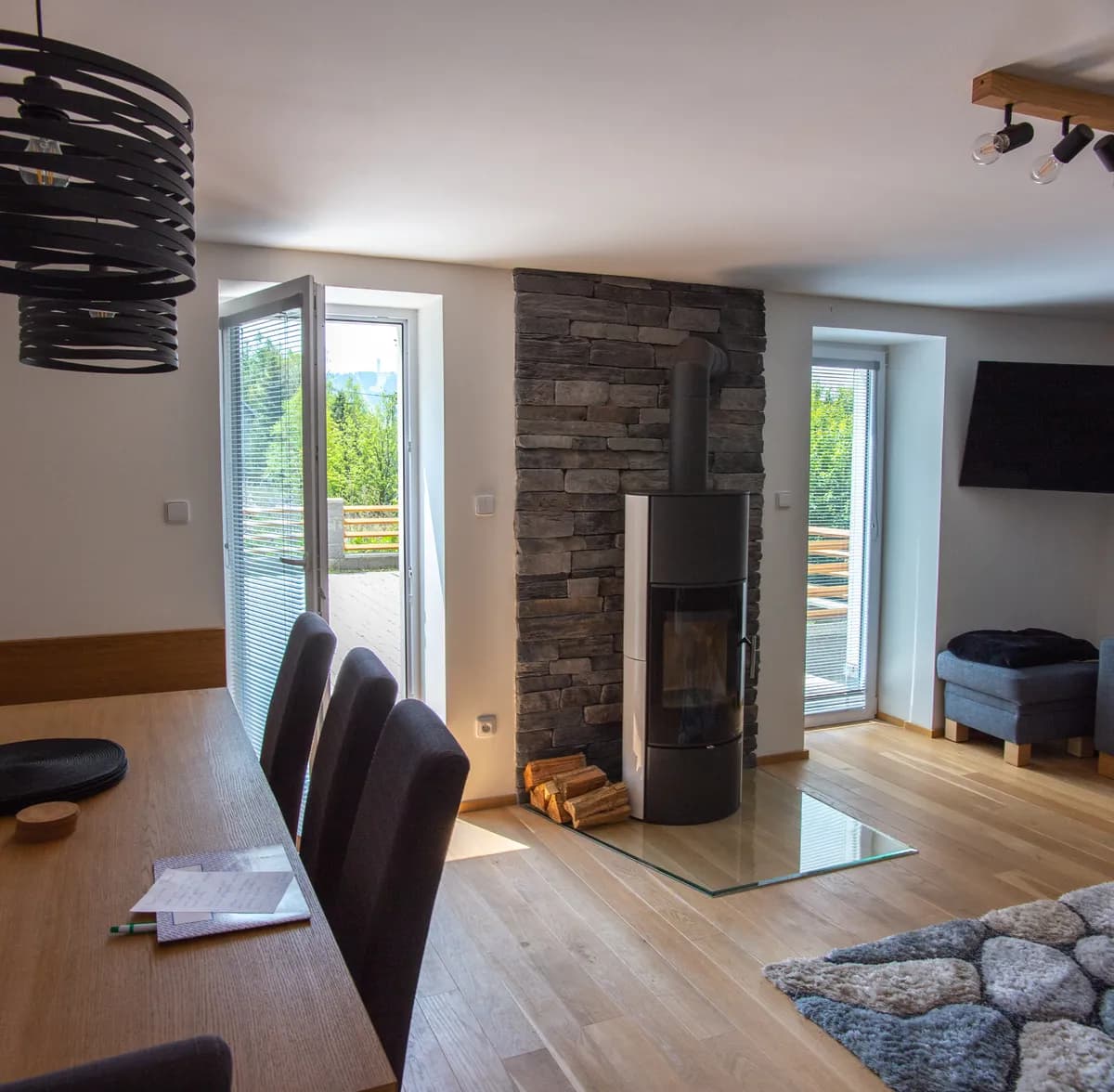 Interiér chalupy Háj 109